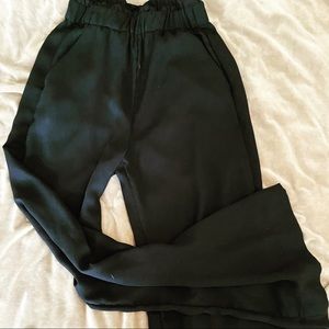 Wide leg dress pants